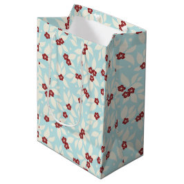 Pear Tree Holiday - Frost Blue Mittlere Geschenktüte