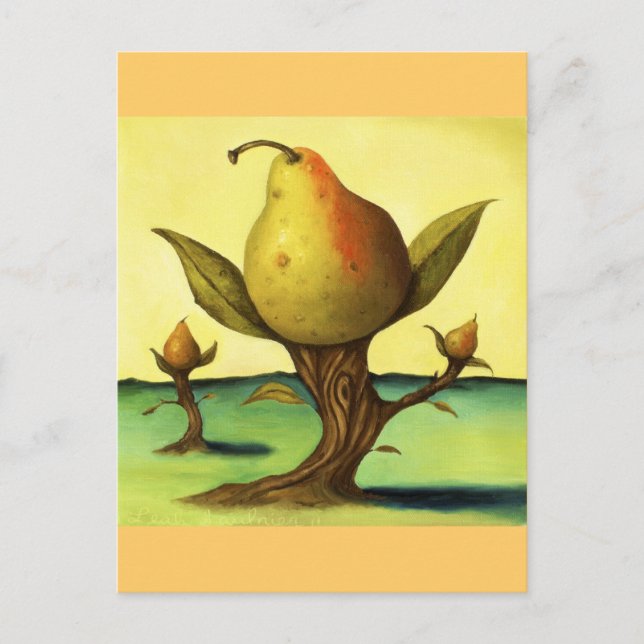 Pear Tree Postkarte (Vorderseite)