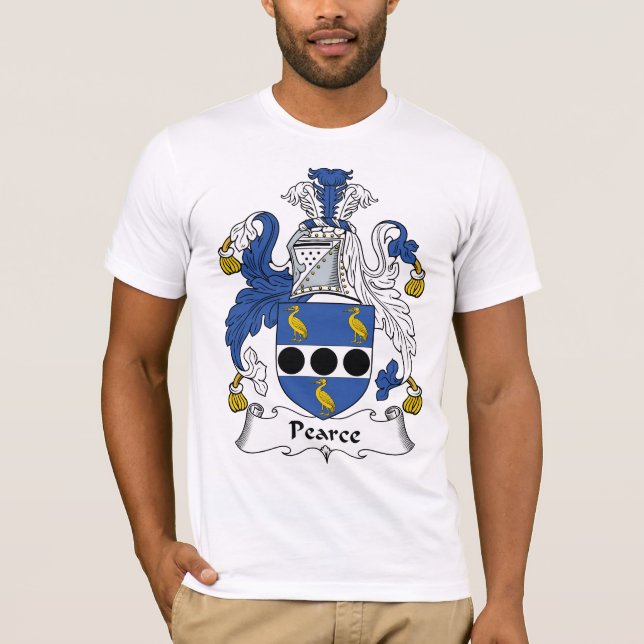 Pearce Familienwappen T-Shirt (Vorderseite)
