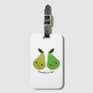 Pearfect Pear Kawaii Birnen Gepäckanhänger