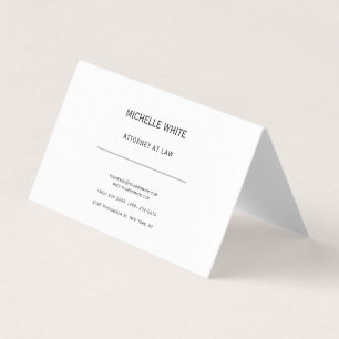 Pearl Attorney at Law Minimalistisch Beruflich Visitenkarten