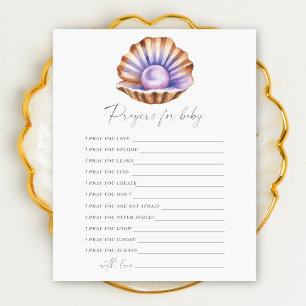 Pearl Baby Dusche - Gebete für Babyspiel