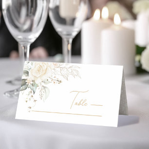 Pearl Blush Floral Elegance Wedding ID989 Platzkarte