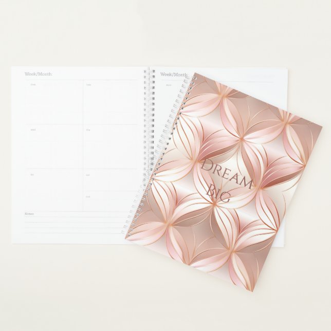 Pearl Blush Pink Rose Gold Planer (Anzeige)