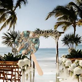 Pearl Coast Elegance Fans Fächer