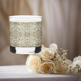 Pearl Coast Elegance Muscheln Printed Rocks Brille Whiskyglas