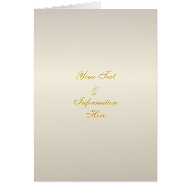 Pearl Cream Card (Vorne)