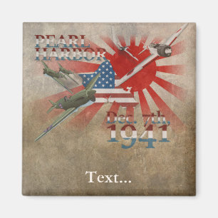 Pearl Harbor 7. Dezember 1941 Magnet