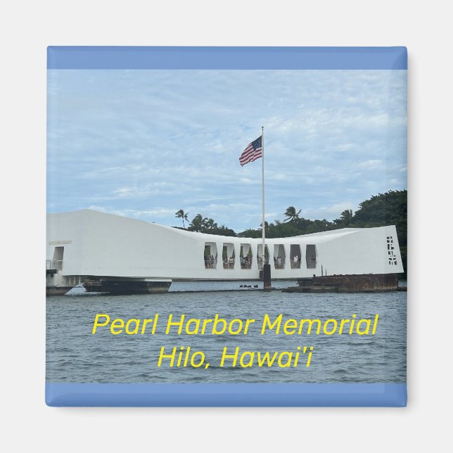 Pearl Harbour Memorial Magnet (Vorne)