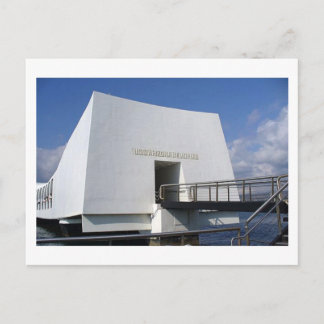 Pearl Harbour Memorial Postcard Postkarte