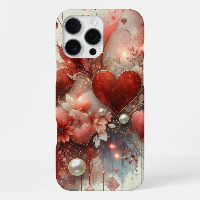 Pearl iPhone 16 Pro Max Hülle (Rückseite)