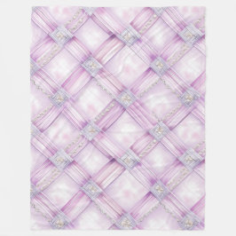 Pearl Lila Pink Fleecedecke