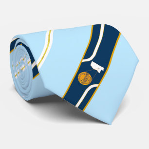 Pearl (Mississippi) Stadtflagge Neck Tie Krawatte