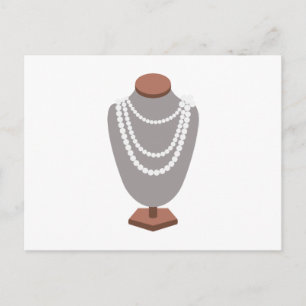 Pearl Necklace Postkarte
