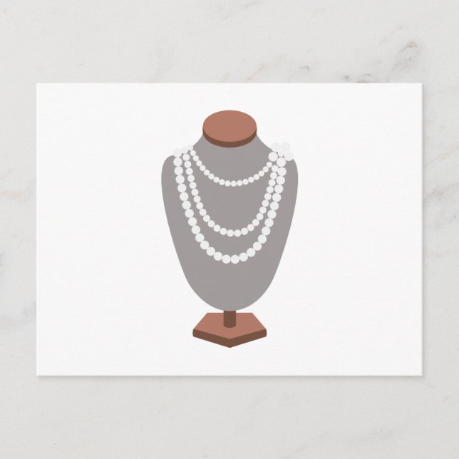 Pearl Necklace Postkarte (Vorderseite)