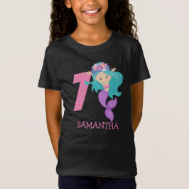 Pearl - Ocean Juwel 7th Mermaid Geburtstagsfeier T T-Shirt
