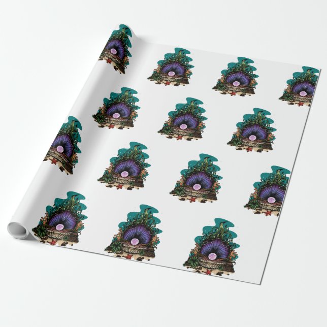 Pearl Of The Sea Geschenkpapier (Ungerollt)