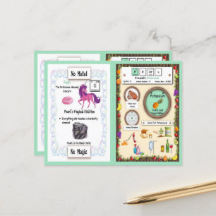 Pearl - Potasium Horn Carte de jeu Unicorn