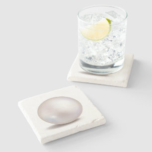 Pearl Printed Decorative Stone Untersetzer