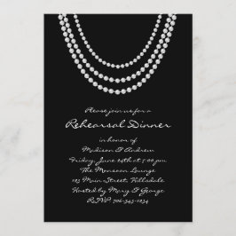 Pearl Probe Dinner Einladung 1920