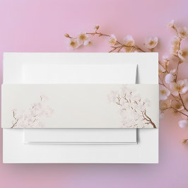 Pearl Romance Wedding Einladungsbanderole