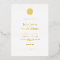 Pearl Swan Mandala Minimalistisch Wedding