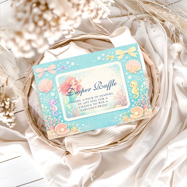 Pearl Tide Mermaid Diapper Raffle Begleitkarte (Von Creator hochgeladen)
