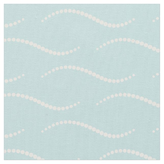 Pearl Waves Stoff (Nahaufnahme)