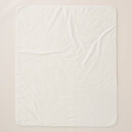 Pearl White Sherpa Blanket for Ultimate Comfort Sherpadecke