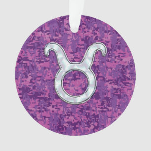 Pearle comme Taurus Zodiac Sign Fuchsia Camo numér
