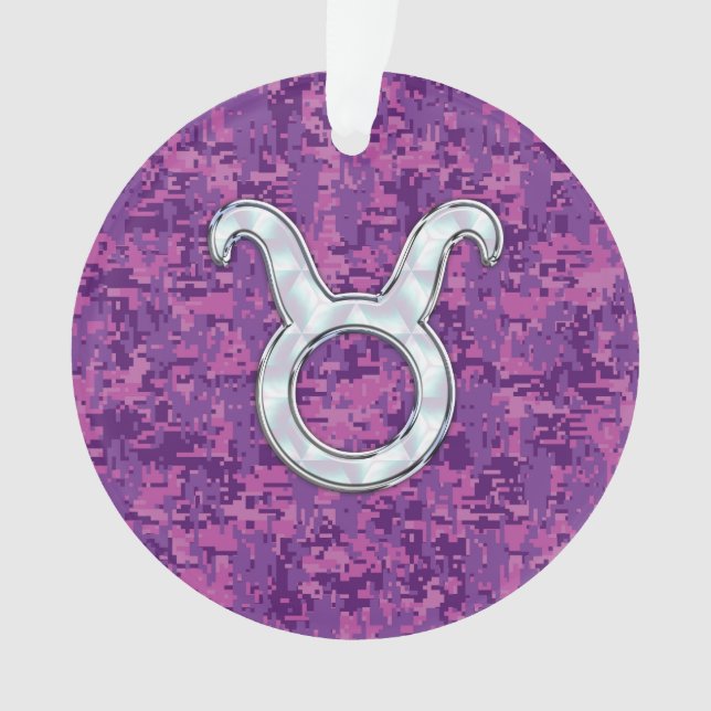 Pearle comme Taurus Zodiac Sign Fuchsia Camo numér (devant)