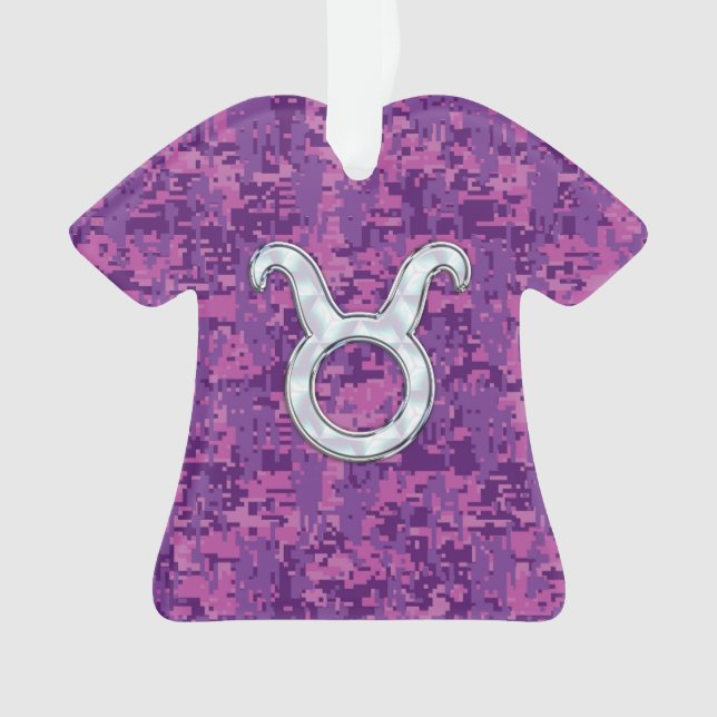 Pearle comme Taurus Zodiac Sign Fuchsia Camo numér (devant)