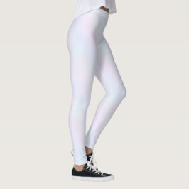 Pearlescent Weiß Leggings