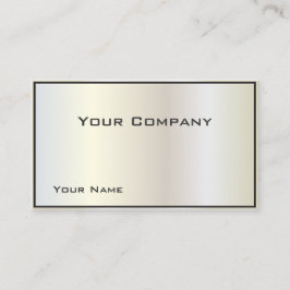 Pearlized Gradient Business Card Visitenkarte