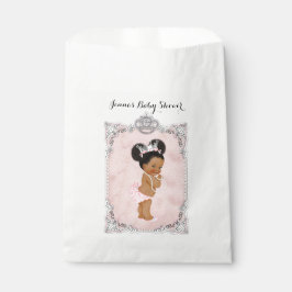 Pearls Diamonds Princess Baby Girl Pink Puffs Geschenktütchen