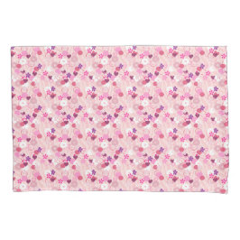 Pearls, Flowers, & Pink Kissenbezug