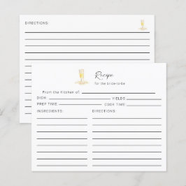 Pearls Prosecco Brautparty Rezept