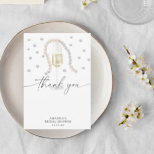 Pearls & Prosecco - merci douche nuptiale