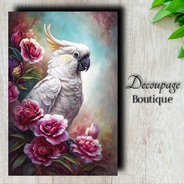 Pearly Grace Decoupage Seidenpapier