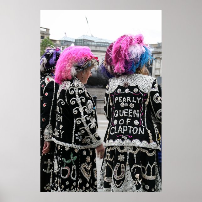 Pearly Queens von London Poster (Vorne)