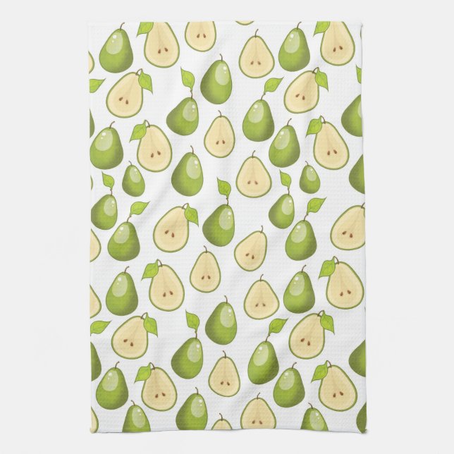 Pears Pattern Geschirrtuch (Vertikal)