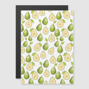 Pears Pattern Magnetkarte