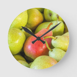 Pears Runde Wanduhr