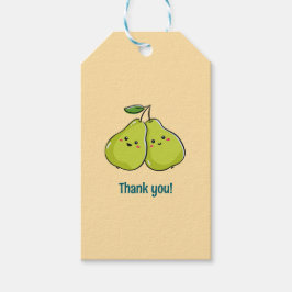 Pears sagt, danke geschenkanhänger