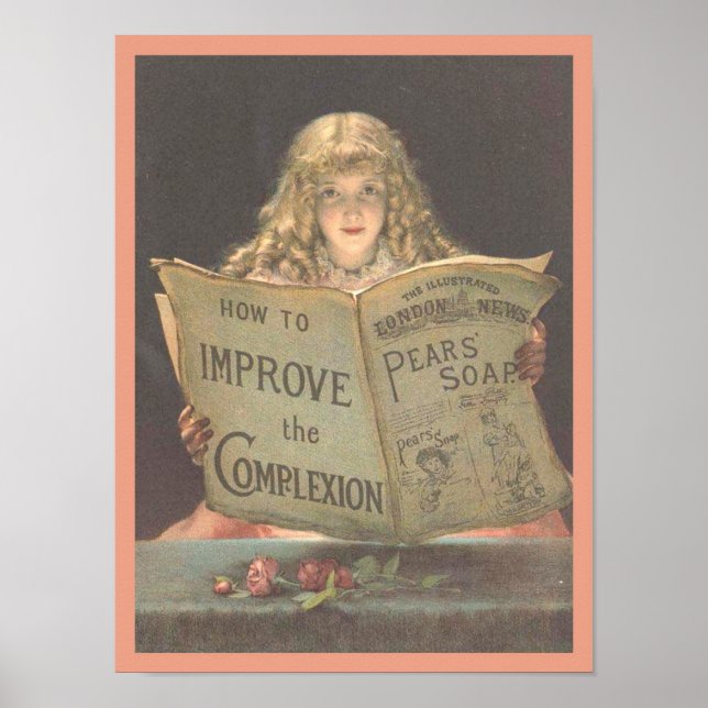 Pears Soap Complexation Ad Poster (Vorne)