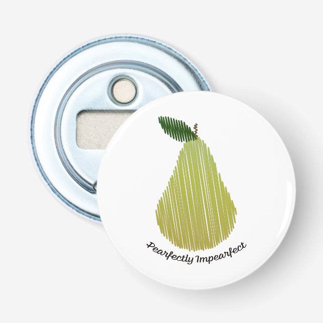 Peartly Impearfect Flaschenöffner (Vorderseite)