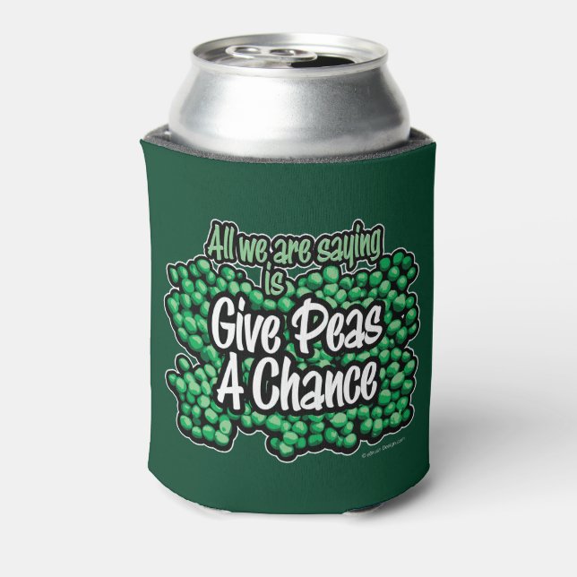 Peas A Chance Dosenkühler (Kanne Rückseite)