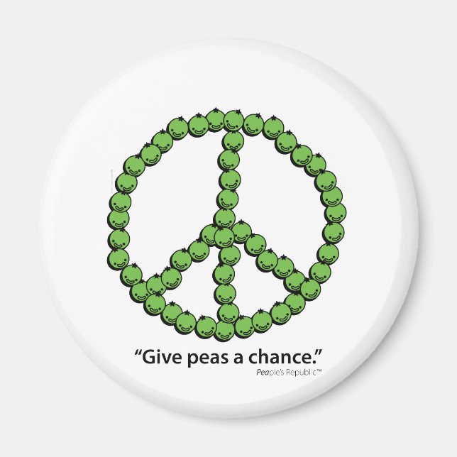 Peas A Chance Magnet (Vorne)