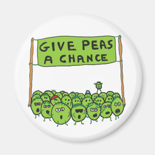 Peas A Chance Magnet