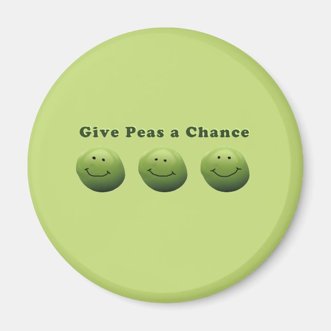 Peas a Chance Magnet (Vorne)